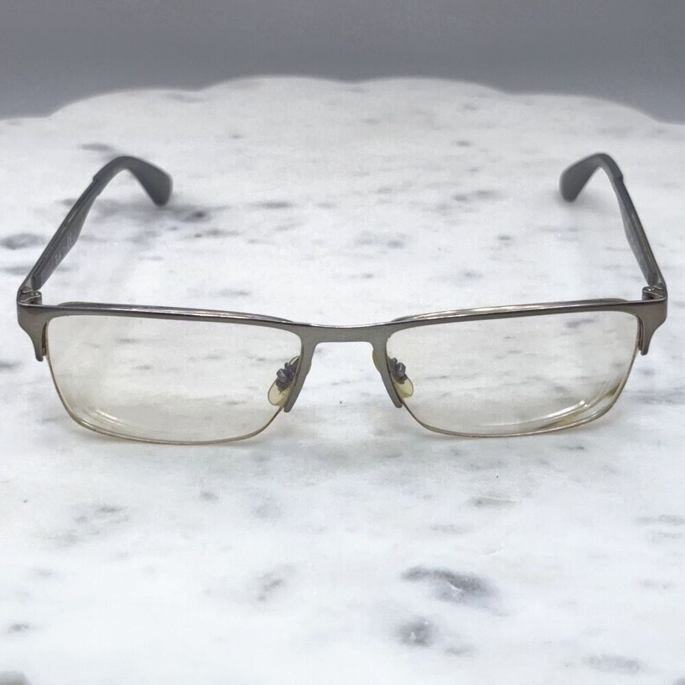 RayBan RB 6335 2855 Gunmetal Gray Rectangle Eyeglasses Frames Only  54-17-145